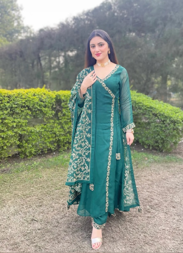 Angrakha Suit Silai